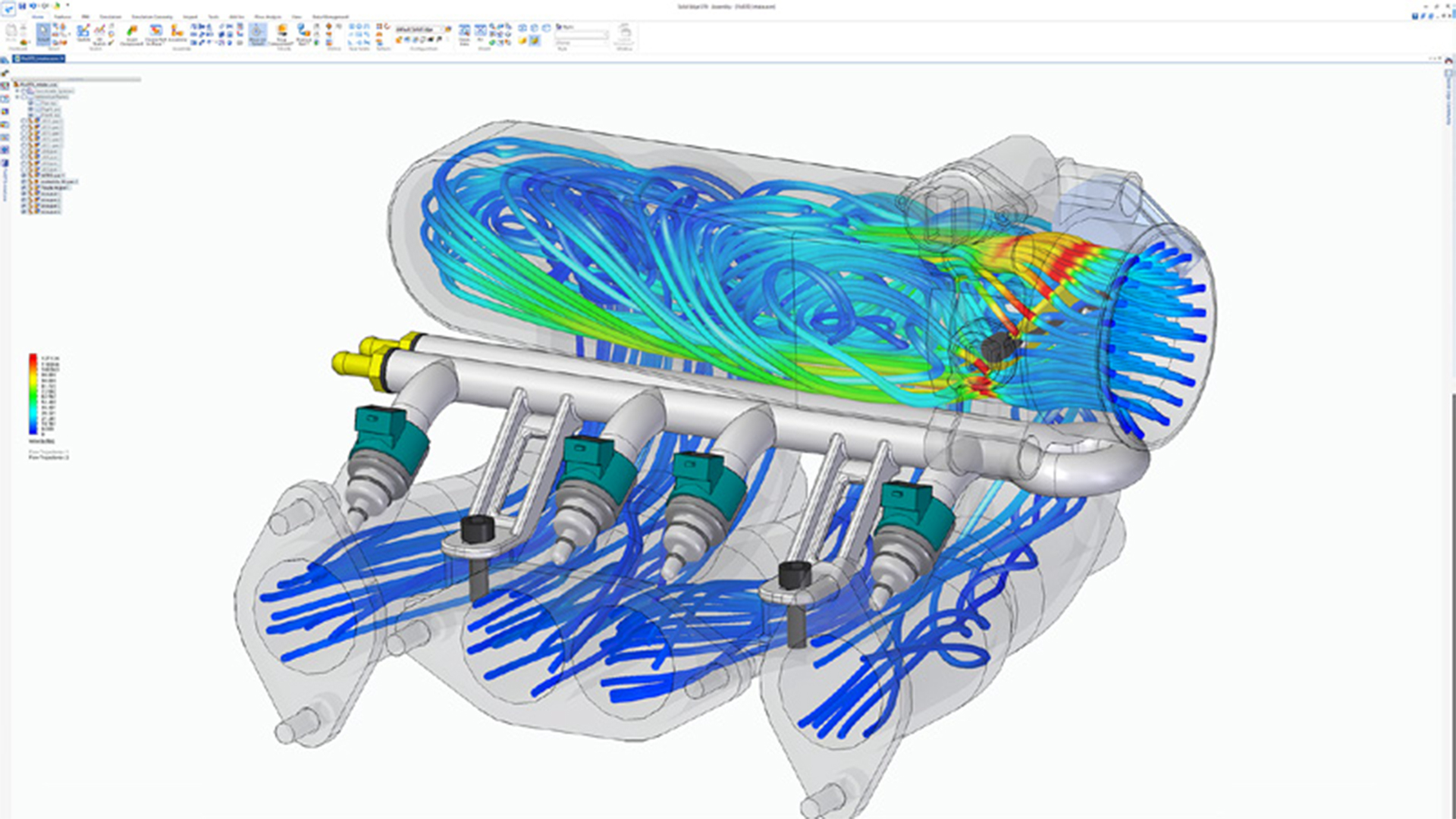 Siemens Simcenter FLOEFD CAD-Embedded CFD Thermal Analysis